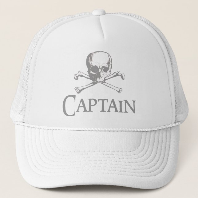 Gorra De Camionero Capitán del pirata (Anverso)
