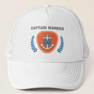 Gorra De Camionero Capitán divertido Wanker