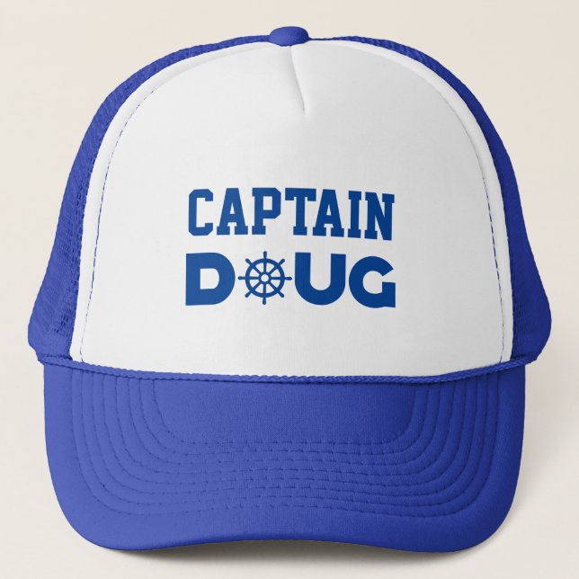 Gorra De Camionero Capitán Doug Trucker Hat (Anverso)