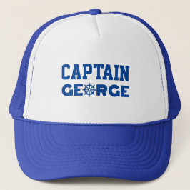 Gorra De Camionero Capitán George Trucker Hat