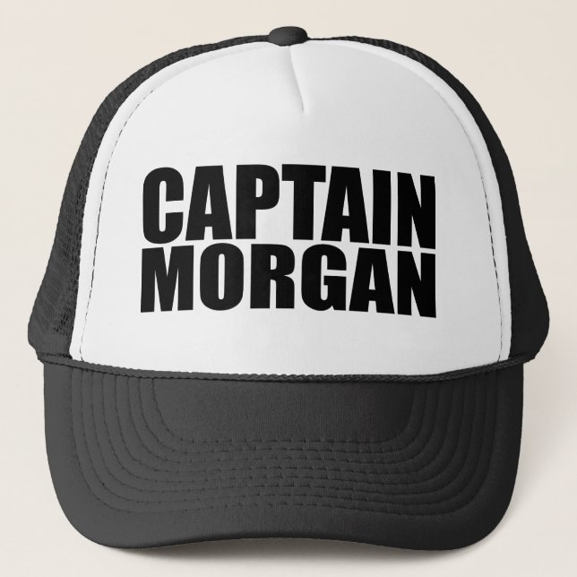 Gorra De Camionero Capitán Morgan de Oxygentees (Anverso)