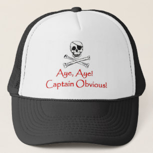 Gorra De Camionero Capitán Obvious