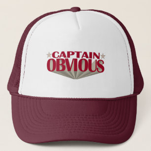 Gorra De Camionero Capitán Obvious