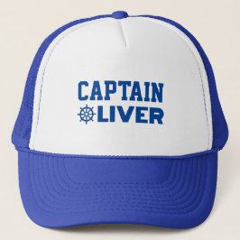 Gorra De Camionero Capitán Oliver Trucker Hat