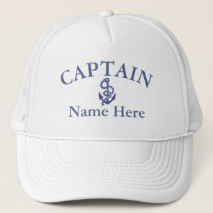 Gorra De Camionero Capitán - personalizable