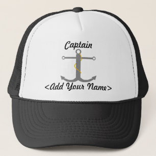 Gorra De Camionero Capitán personalizado Hat