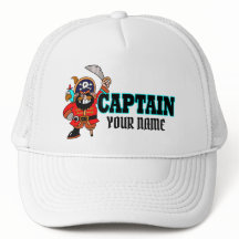 Capitán personalizado Pirate Boat Hat