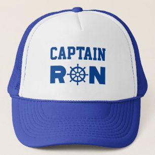Gorra De Camionero Capitán Ron Trucker Hat