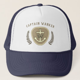 Gorra De Camionero "Capitán Wanker"