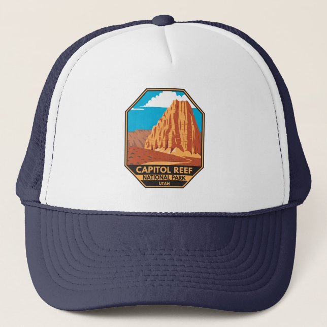 Gorra De Camionero Capitolio Parque Nacional Catedral Valle Loop (Anverso)