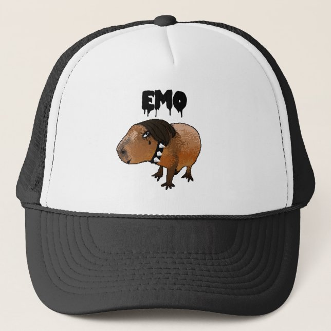 Gorra De Camionero Capivara Emo Boné  (Anverso)