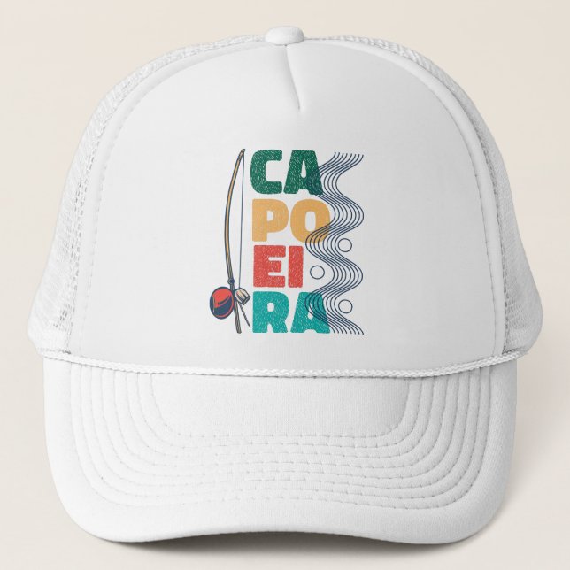Gorra De Camionero Capoeira Brazilian Martial Art (Anverso)