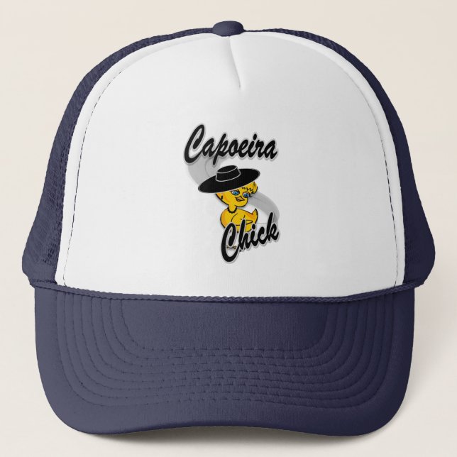 Gorra De Camionero Capoeira Chick #4 (Anverso)