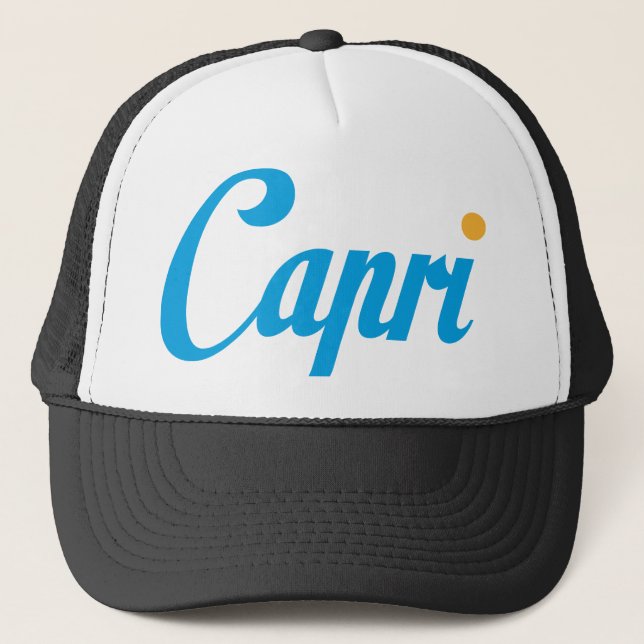Gorra De Camionero CAPRI Italia (Anverso)