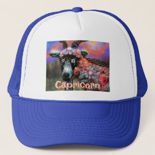 Gorra De Camionero Capricornio floral capricornio capricónico