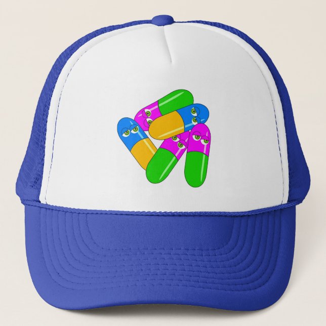 Gorra De Camionero Cápsulas de la tableta (Anverso)