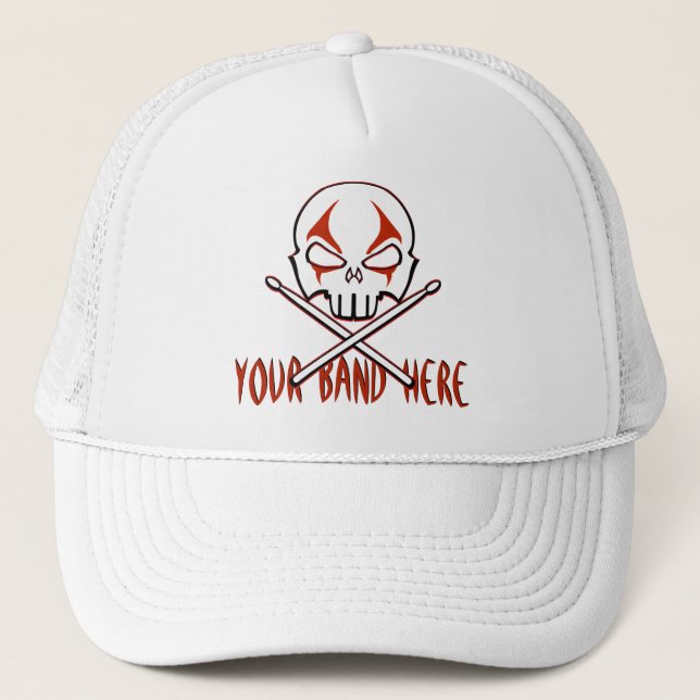 Gorra De Camionero Cápsulas de tambor Metalizado grueso y Personaliza (Anverso)