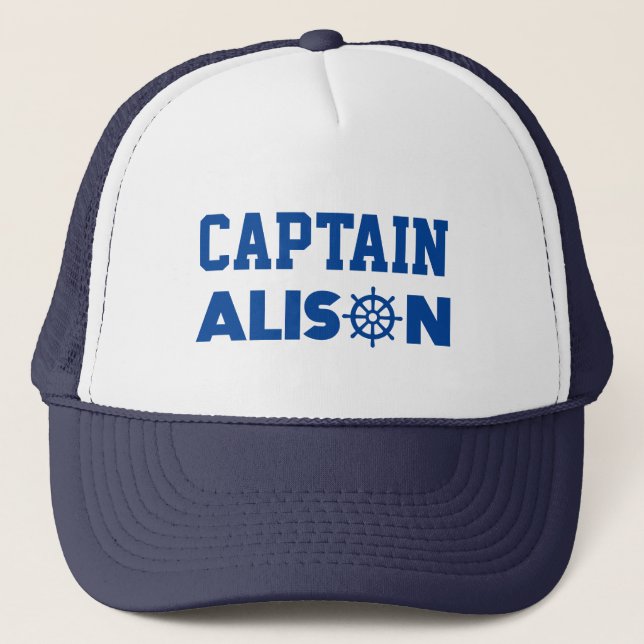 Gorra De Camionero Captain Alison (Anverso)