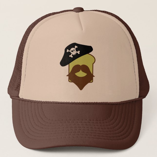 Gorra De Camionero Captain Breadbeard (Anverso)