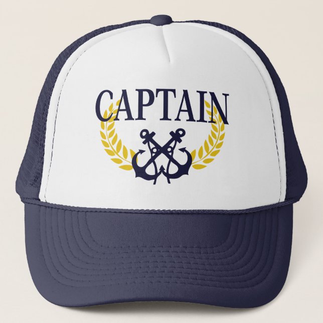 Gorra De Camionero Captain Coffee Mug (Anverso)