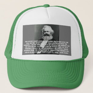 Gorra De Camionero Captura de béisbol Karl Marx
