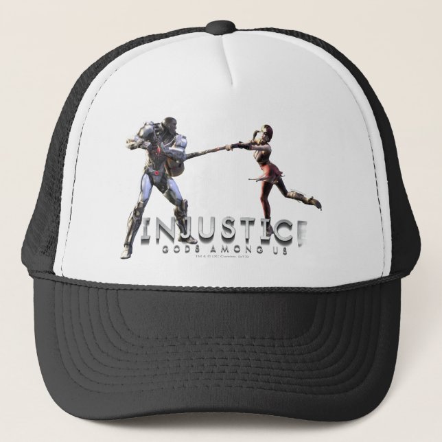 Gorra De Camionero Captura de pantalla: Cyborg vs Harley (Anverso)