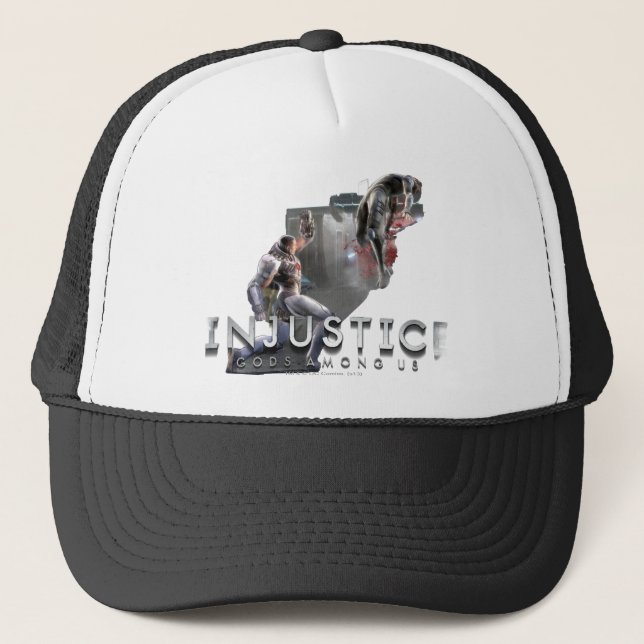 Gorra De Camionero Captura de pantalla: Cyborg vs Nightwing (Anverso)