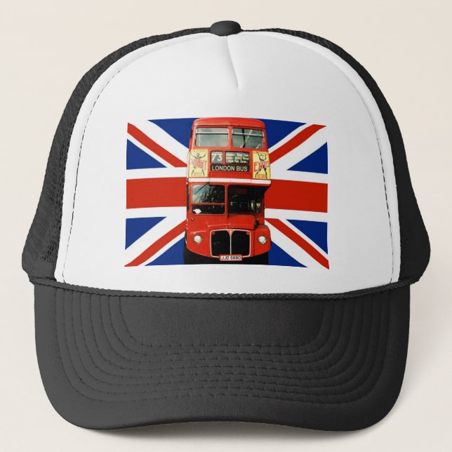 Gorra De Camionero Captura de recuerdo de Londres Inglaterra (Anverso)