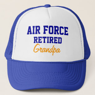 Gorra De Camionero Captura del abuelo retirado de la Fuerza Aérea