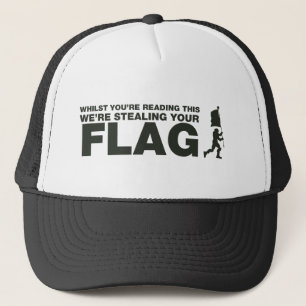 Gorra De Camionero Captura La Bandera - Jugador, Juego, Videojuegos