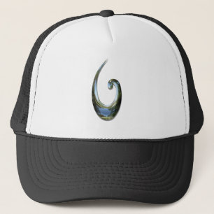 Gorra De Camionero Capucha de pescado maorí - Cromado