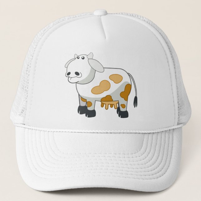 Gorra De Camionero Capucha de vaca lechera personalizado (Anverso)