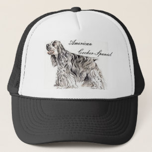 Gorra De Camionero Capucha española de Cocker norteamericano