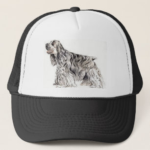 Gorra De Camionero Capucha española de Cocker norteamericano