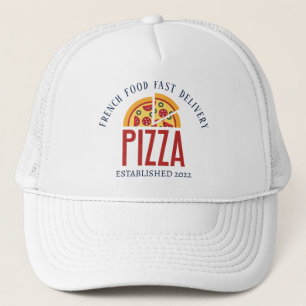 Gorra De Camionero Capuchón de camionetas retro pizza