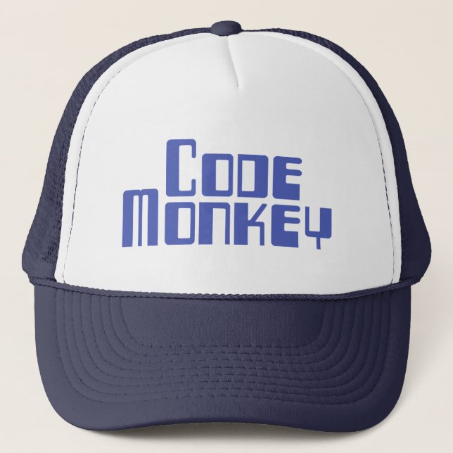 Gorra De Camionero Capuchón de mono de código (Anverso)