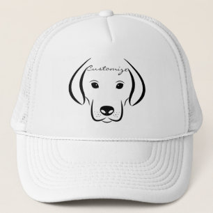 Gorra De Camionero Cara de cachorro lindo Thunder_Cove