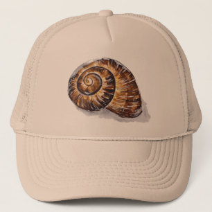 Gorra De Camionero Cara de caracol espiral