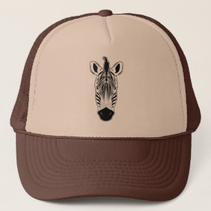 Gorra De Camionero Cara de cebra