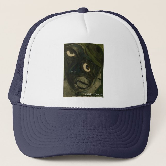 Gorra De Camionero Cara de ceniza (Anverso)