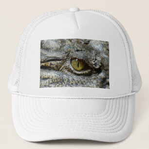 Gorra De Camionero cara de cocodrilo animal personalizado diy