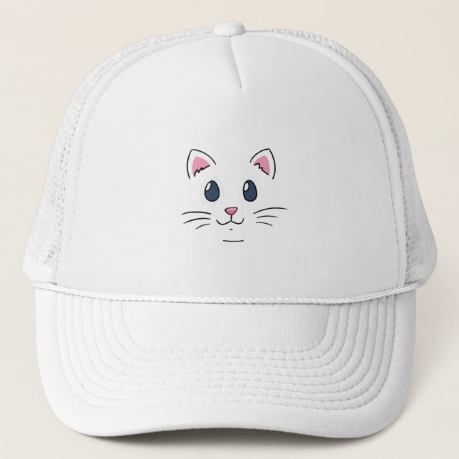 Gorra De Camionero Cara de gato (Anverso)