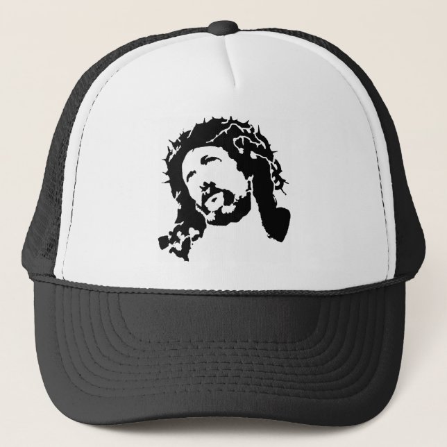 Gorra De Camionero Cara de Jesús (Anverso)