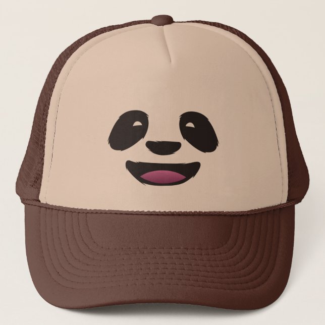 Gorra De Camionero Cara de la panda (Anverso)