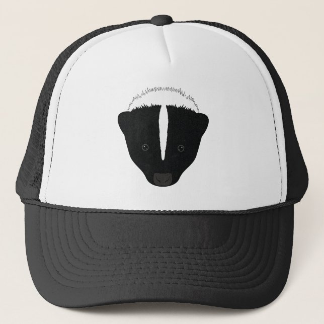 Gorra De Camionero Cara de mofeta (Anverso)