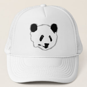 Gorra De Camionero Cara de Oso Panda Gigante