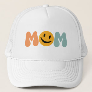 Gorra De Camionero Cara de sonrisa de mamá