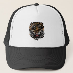 Gorra De Camionero Cara de tigre