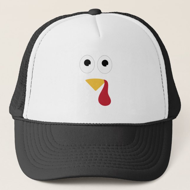 Gorra De Camionero Cara de Turquía (Anverso)