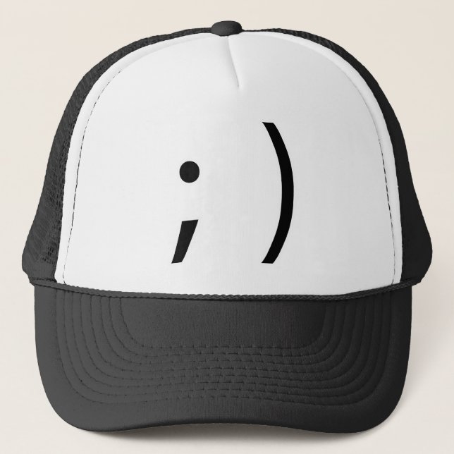 Gorra De Camionero ¡cara del guiño! (Anverso)